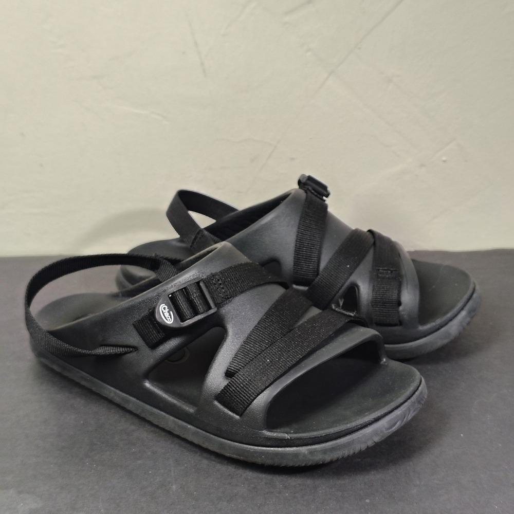 Chaco Chillos Sport Sandals Kids 6 Black EVA Z-Strap Lightweight Water Shoes